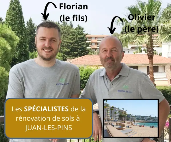 Florian et olivier - spécialistes de la rénovation de sols à juan les pins